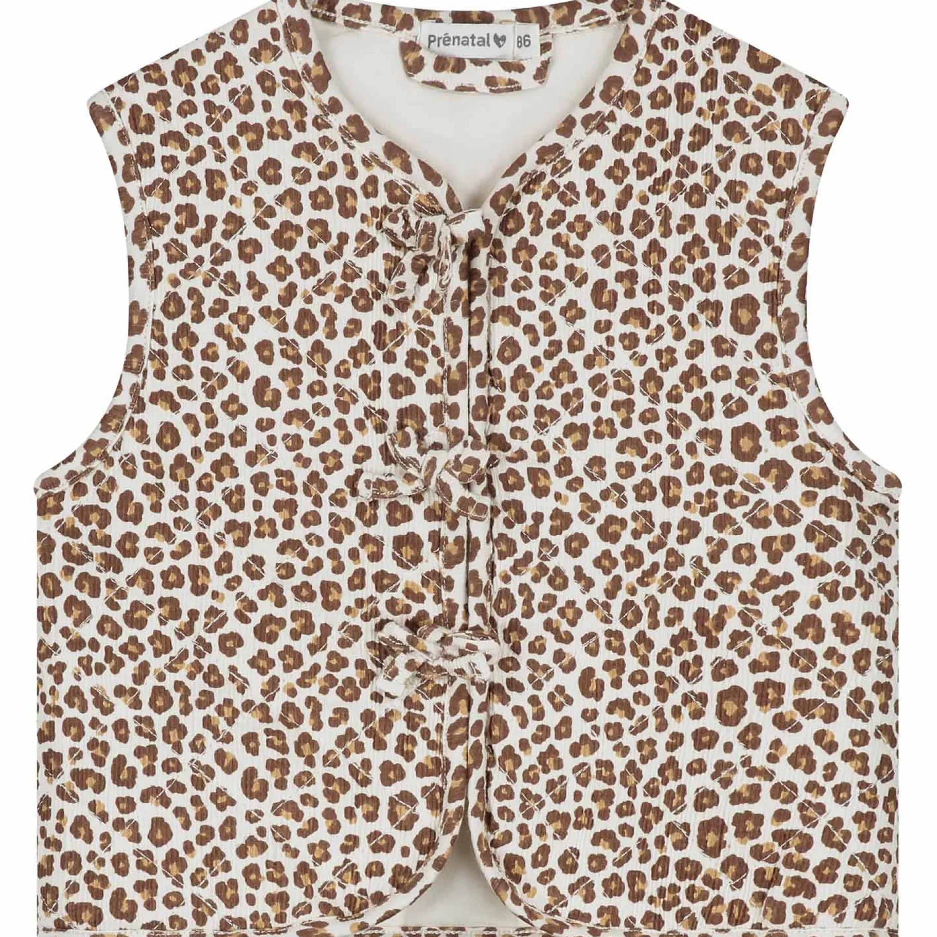 Truien & Vesten|Shirts & Blouses*Prénatal peuter blouse, gilet & broek Dark Off-White