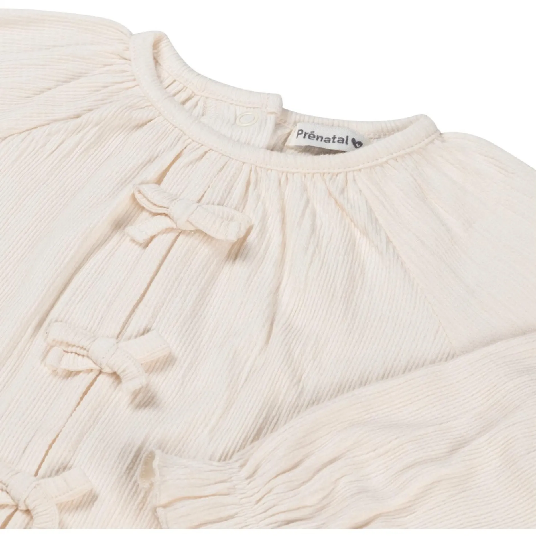 Truien & Vesten|Shirts & Blouses*Prénatal peuter blouse, gilet & broek Dark Off-White