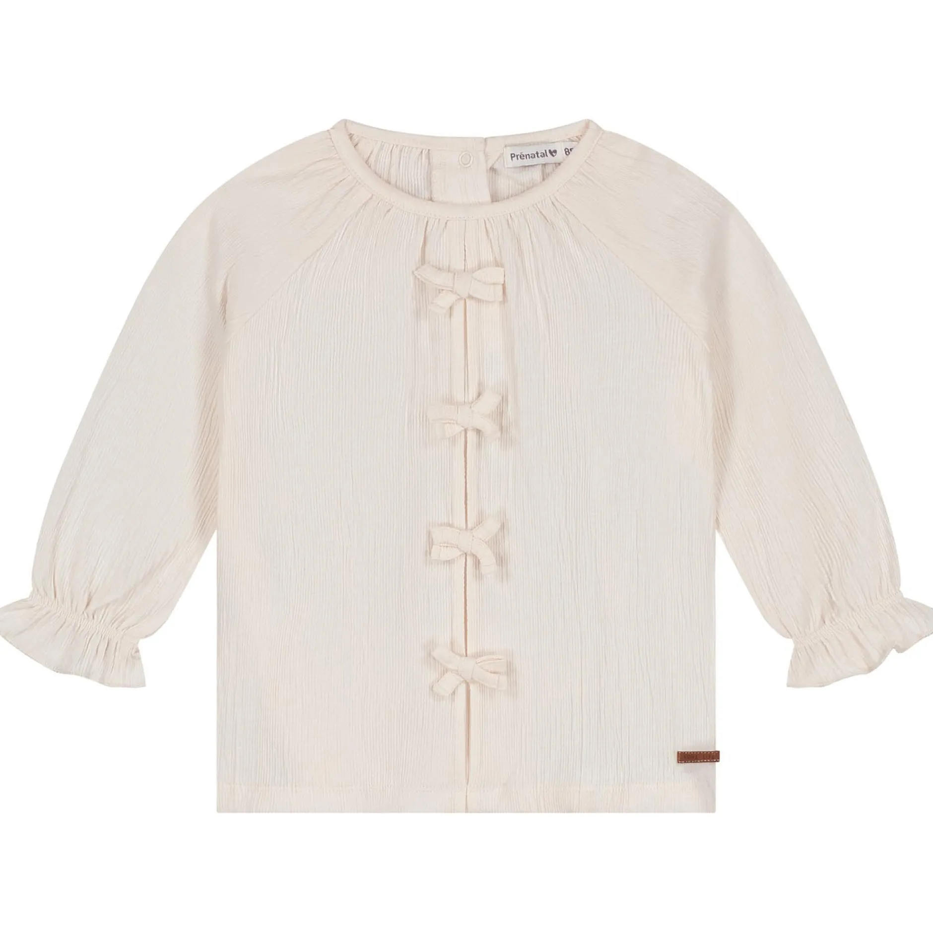 Truien & Vesten|Shirts & Blouses*Prénatal peuter blouse, gilet & broek Dark Off-White