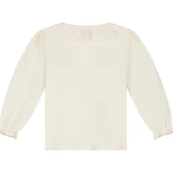 Shirts & Blouses|Shirts & Blouses*Prénatal peuter blouse lange mouwen effen wit Dark Off-White