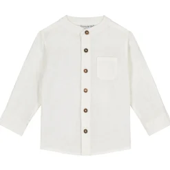 Shirts & Blouses|Shirts & Blouses*Prénatal peuter blouse lange mouwen effen wit Dark Off-White