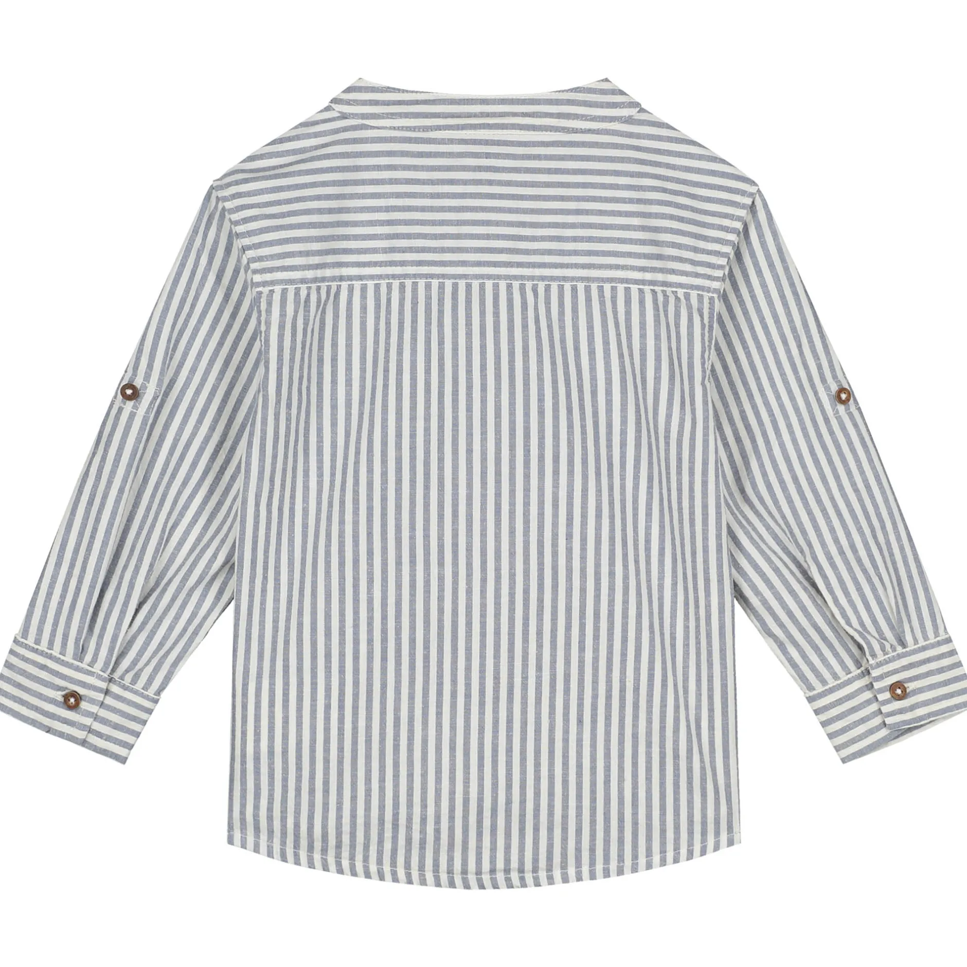 Shirts & Blouses|Shirts & Blouses*Prénatal peuter blouse lange mouwen strepen blauw Dark Milky Blue