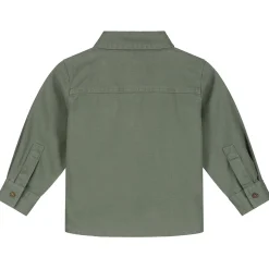 Shirts & Blouses|Shirts & Blouses*Prénatal peuter blouse lange mouwen effen groen Light Khaki Green