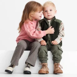 Broeken & Leggings|Broeken & Leggings*Prénatal peuter broek  all over print multi Dark Bottle Green