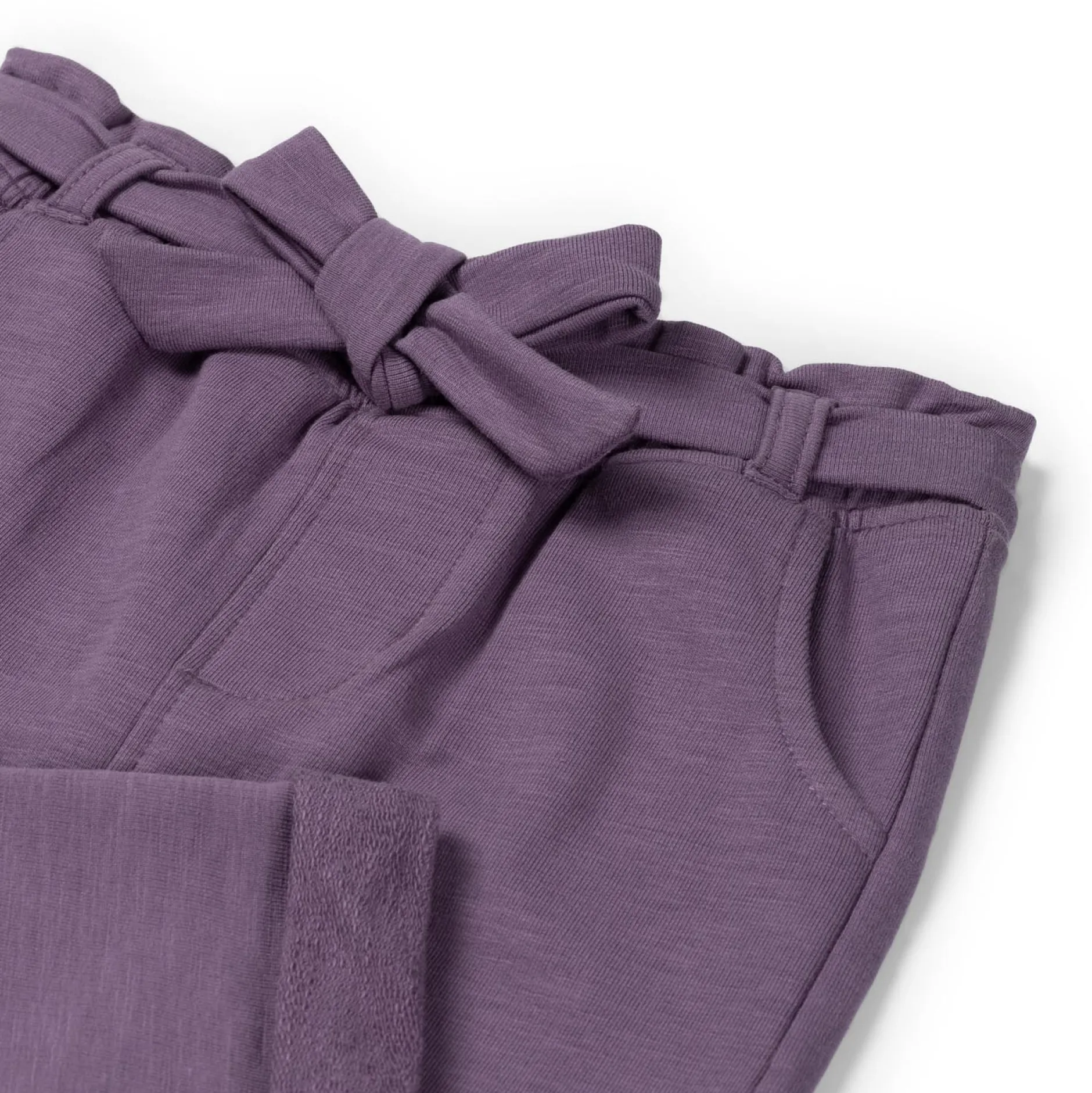 Broeken & Leggings|Broeken & Leggings*Prénatal peuter broek effen paars Grape Purple