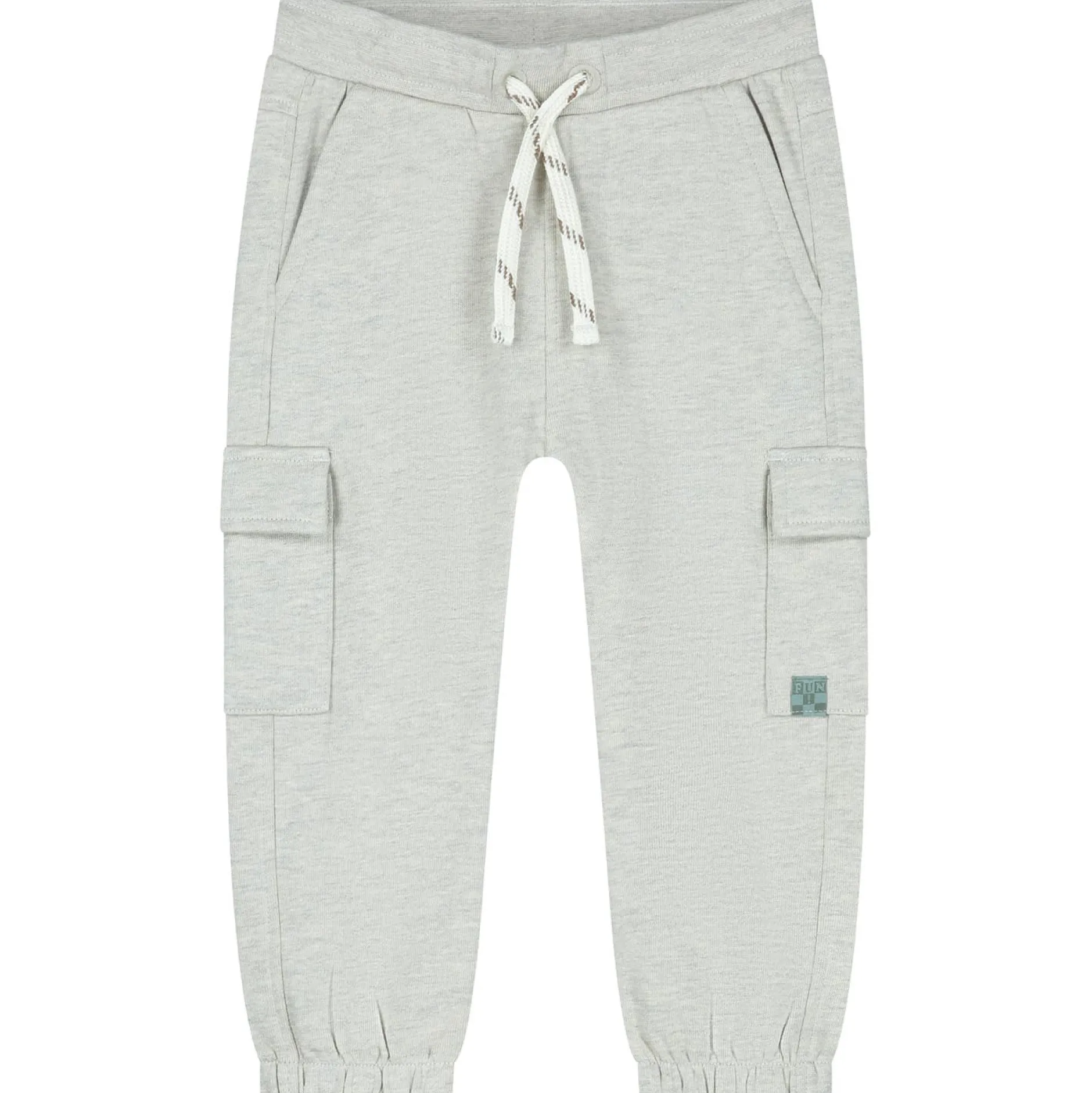 Broeken & Tuinbroeken|Broeken & Leggings*Prénatal peuter broek effen grijs Dark Brown Melange