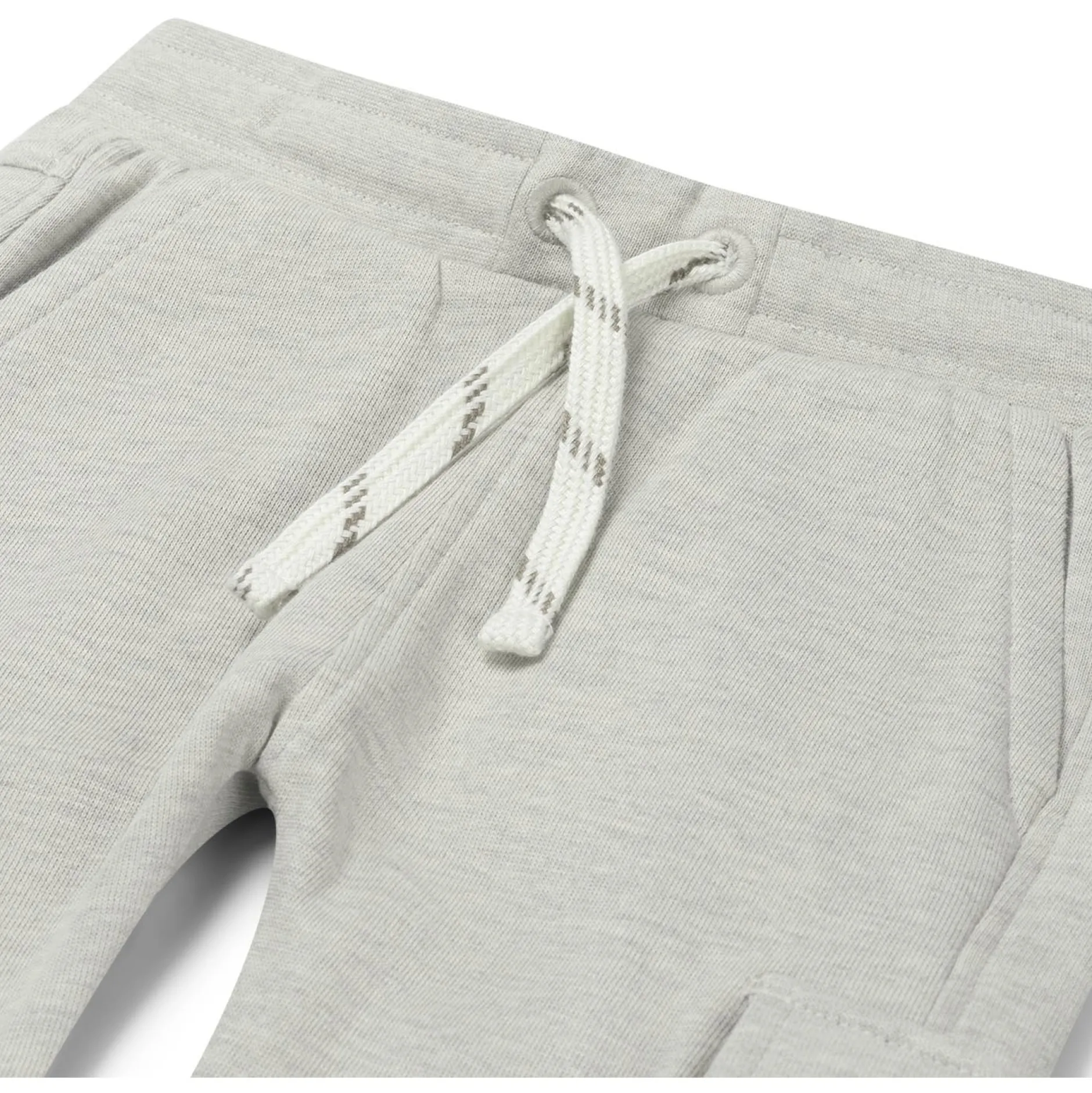 Broeken & Tuinbroeken|Broeken & Leggings*Prénatal peuter broek effen grijs Dark Brown Melange