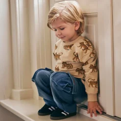 Broeken & Tuinbroeken|Broeken & Leggings*Prénatal peuter broek  effen Denim