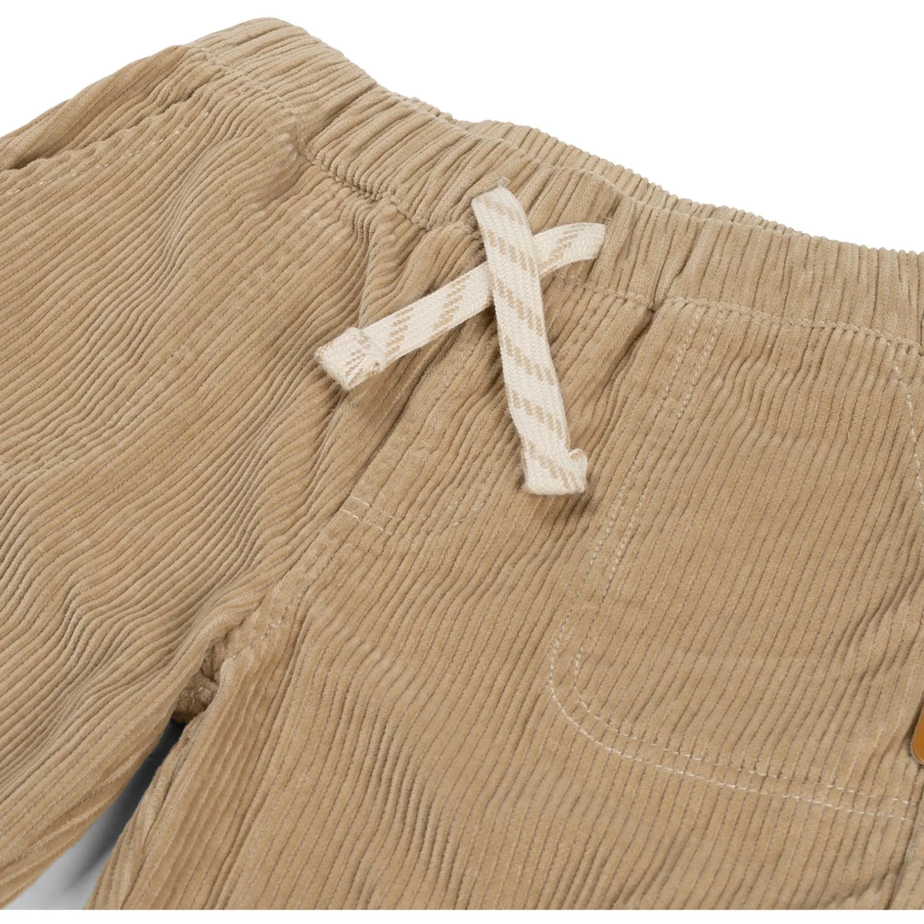 Broeken & Tuinbroeken|Broeken & Leggings*Prénatal peuter broek effen beige Soft Bisquit
