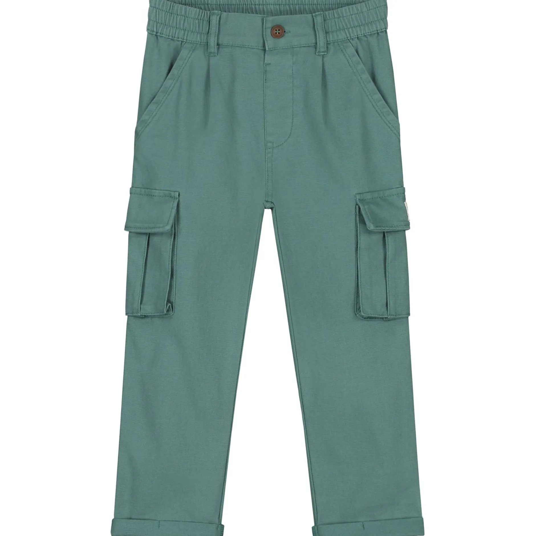 Broeken & Tuinbroeken|Broeken & Leggings*Prénatal peuter broek effen groen Dark Green Blue