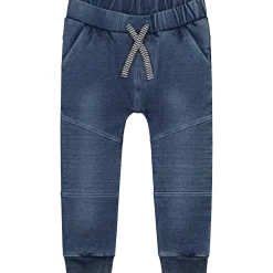 Broeken & Tuinbroeken|Broeken & Leggings*Prénatal peuter broek effen blauw Mid Blue Denim