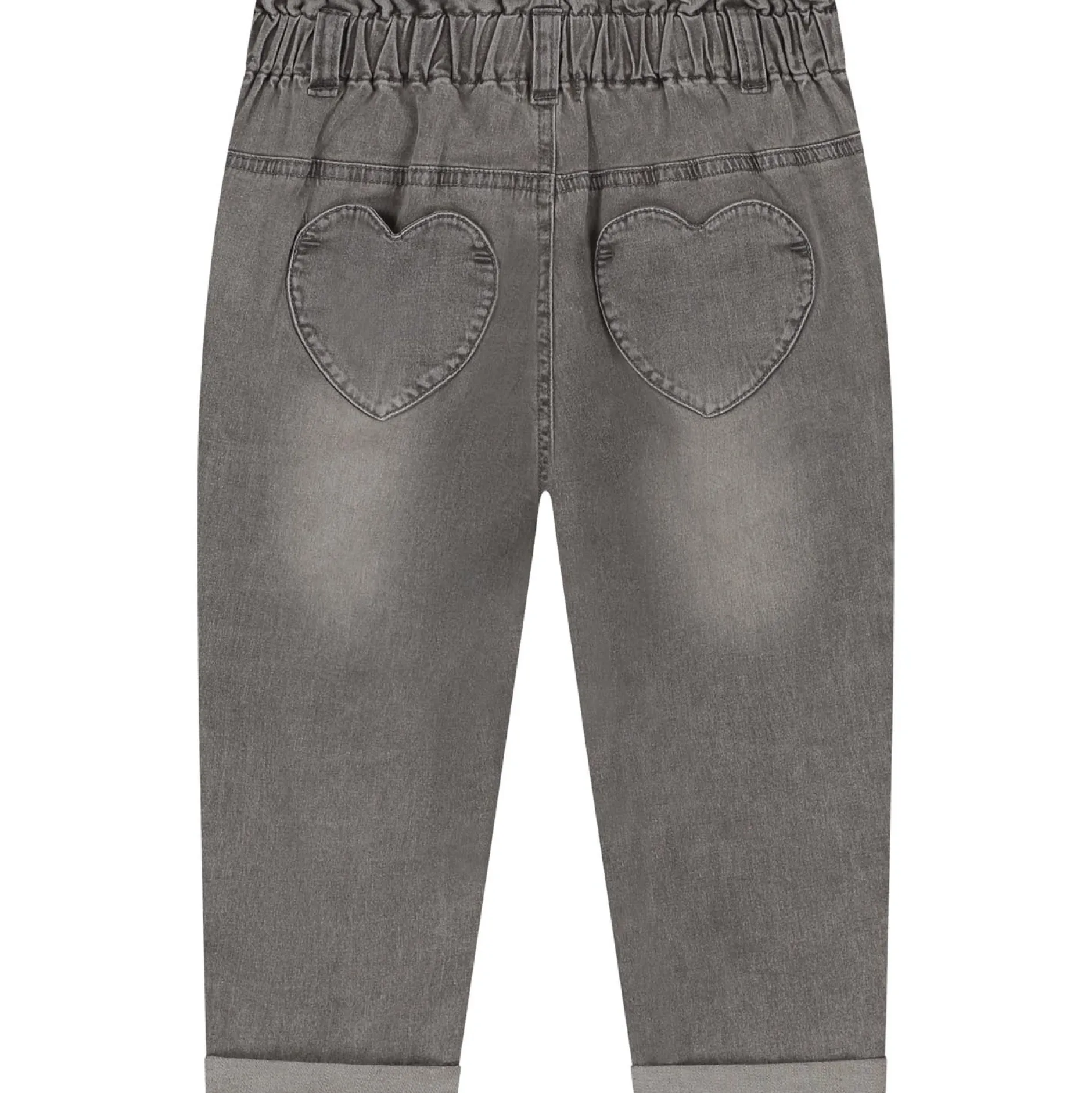 Jeans|Broeken & Leggings*Prénatal peuter broek effen grijs Light Grey Denim