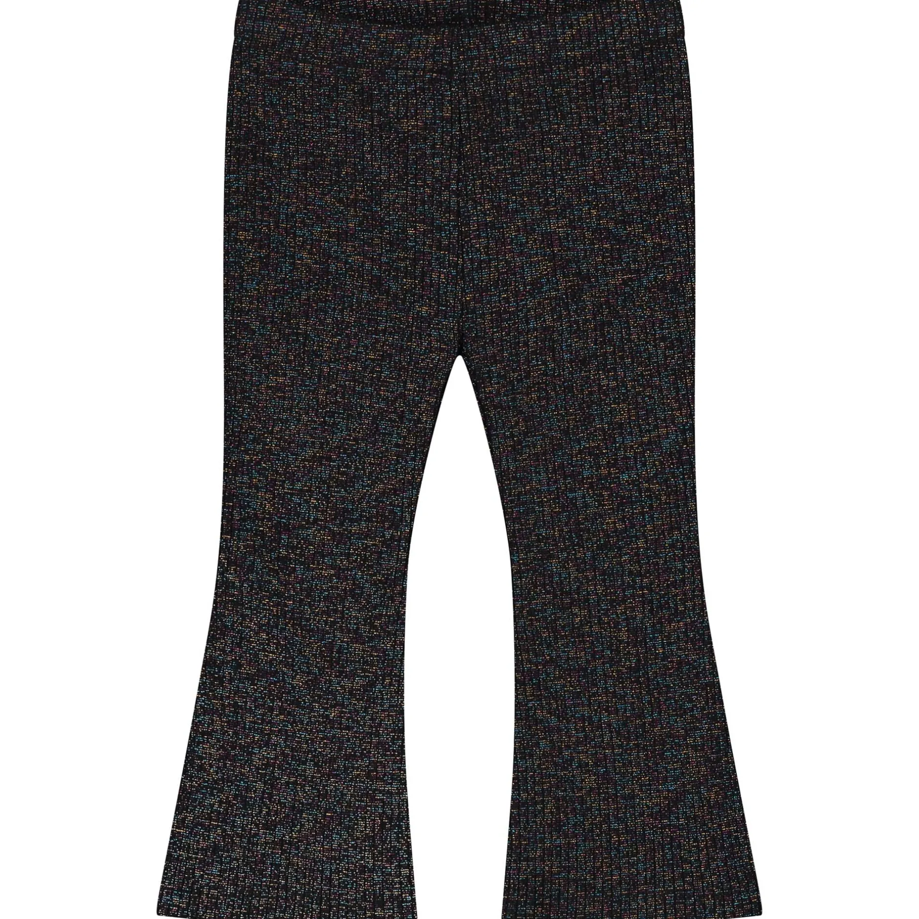 Broeken & Leggings|Broeken & Leggings*Prénatal peuter broek glitter effen zwart Night Black