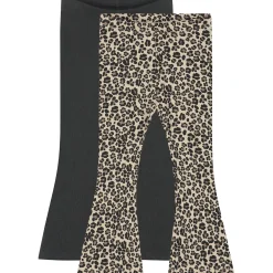Broeken & Leggings|Broeken & Leggings*Prénatal peuter broeken 2 stuks panterprint multi Night Black