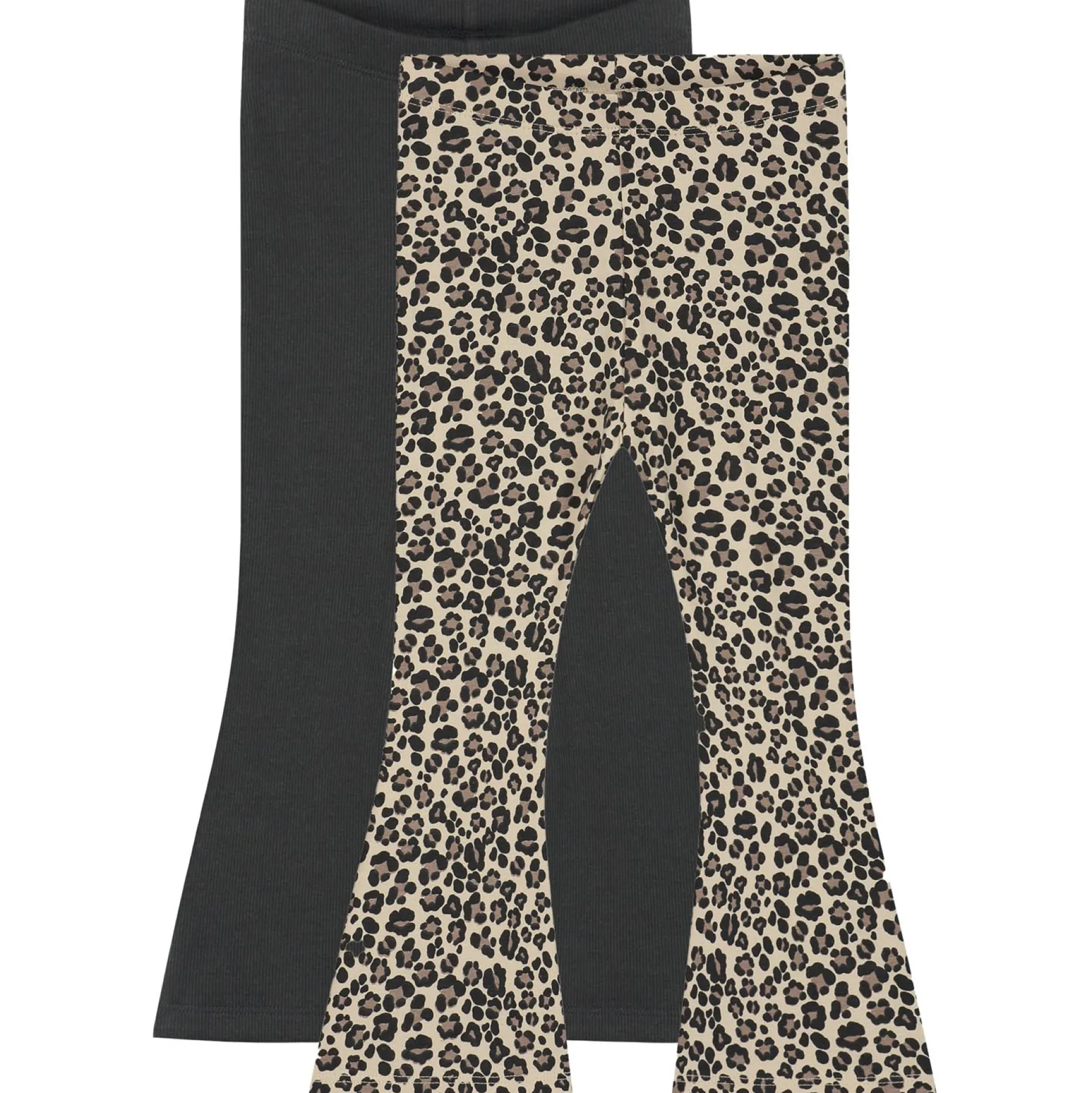 Broeken & Leggings|Broeken & Leggings*Prénatal peuter broeken 2 stuks panterprint multi Night Black