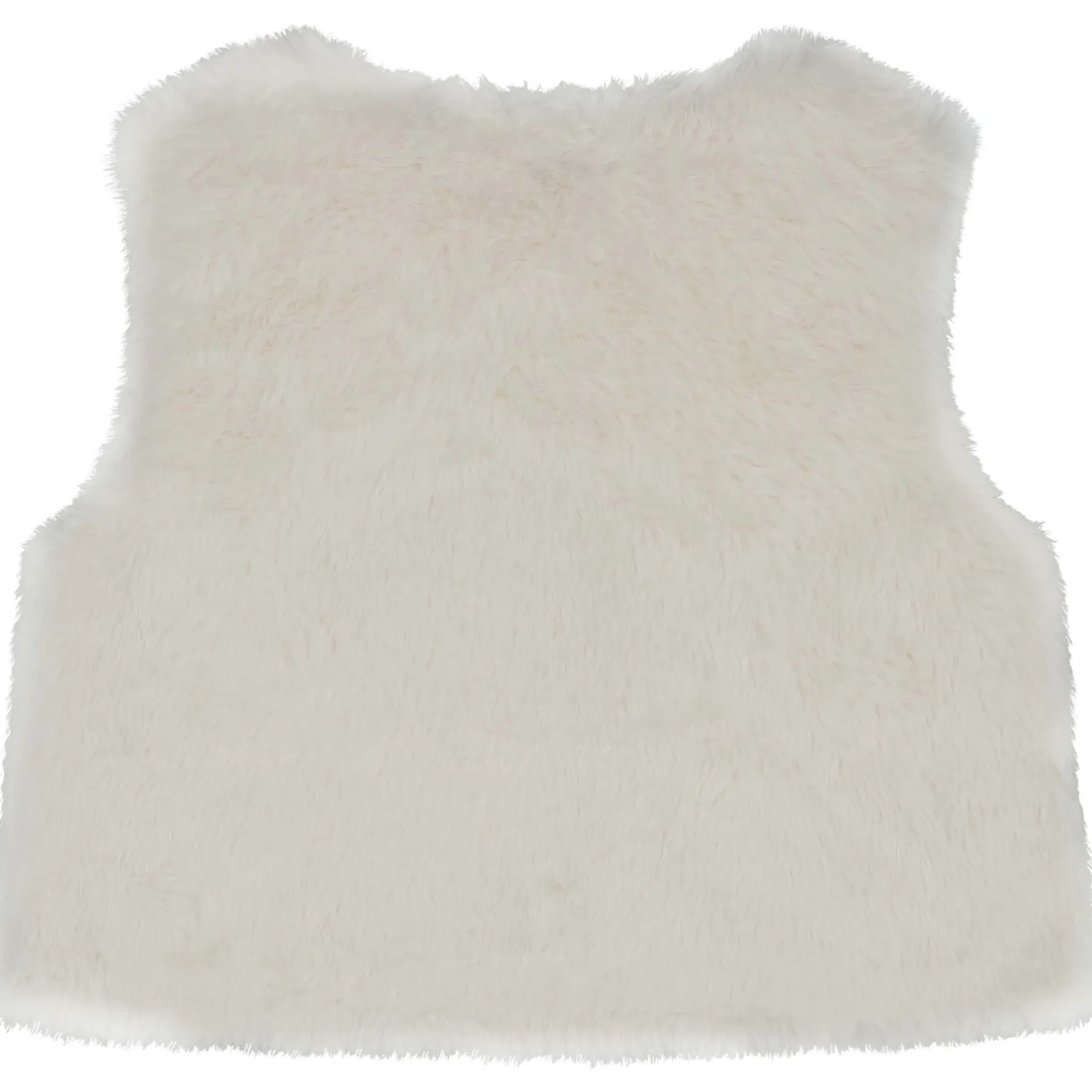 Truien & Vesten|Vesten*Prénatal peuter gilet mouwloos effen wit Dark Off-White