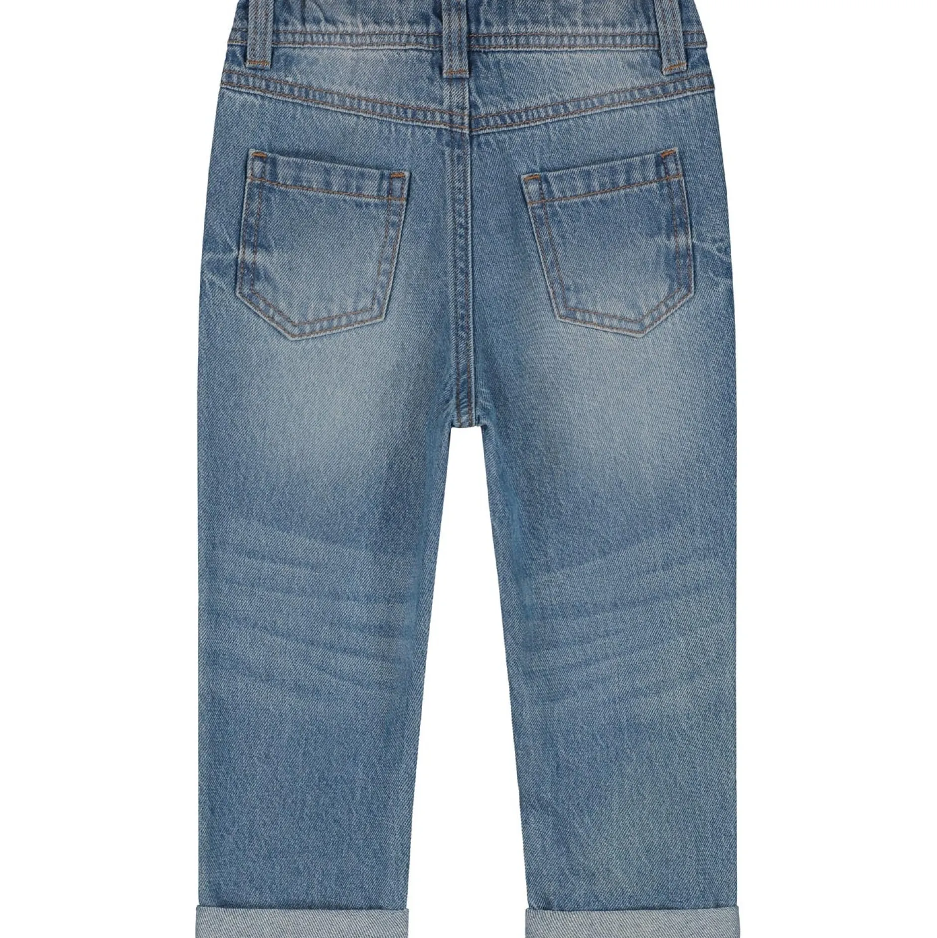 Jeans|Broeken & Tuinbroeken*Prénatal peuter jeans loose fit effen Denim