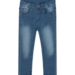 Jeans|Broeken & Tuinbroeken*Prénatal peuter jeans slim fit effen blauw Mid Blue Denim