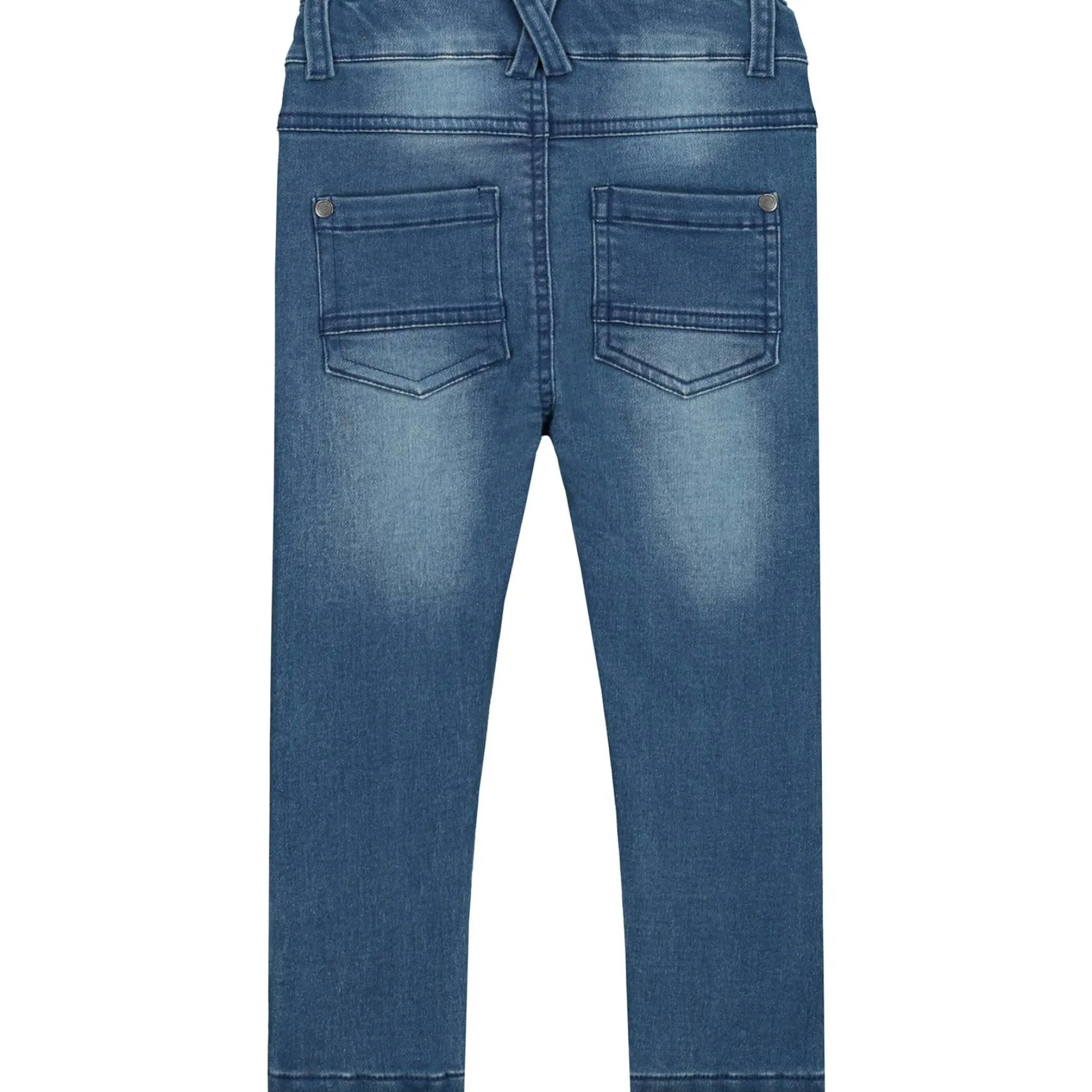 Jeans|Broeken & Tuinbroeken*Prénatal peuter jeans slim fit effen blauw Mid Blue Denim
