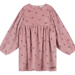 Jurken & Rokken|Jurken & Rokken*Prénatal peuter jurk lange mouwen all over print roze Light Pinkshade