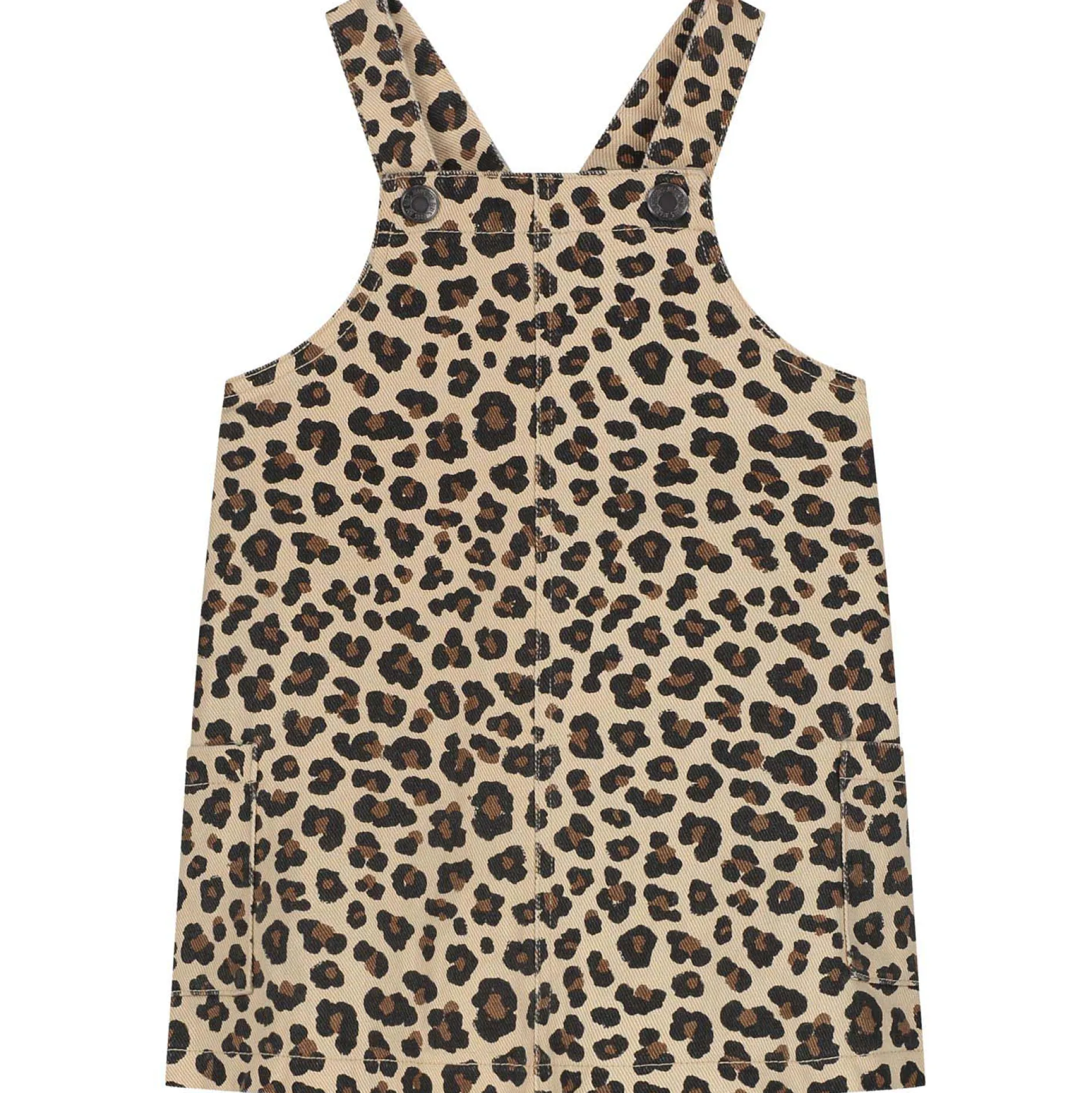 Shirts & Blouses|Jurken & Rokken*Prénatal peuter jurk panter, shirt & maillot Sandbrown