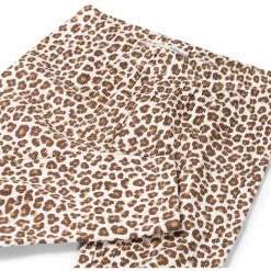 Broeken & Leggings|Broeken & Leggings*Prénatal peuter legging panterprint beige Dark Off-White