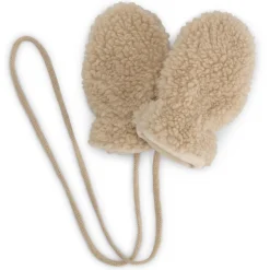 Accessoires|Accessoires*Prénatal peuter muts en wanten   beige Taupebrown
