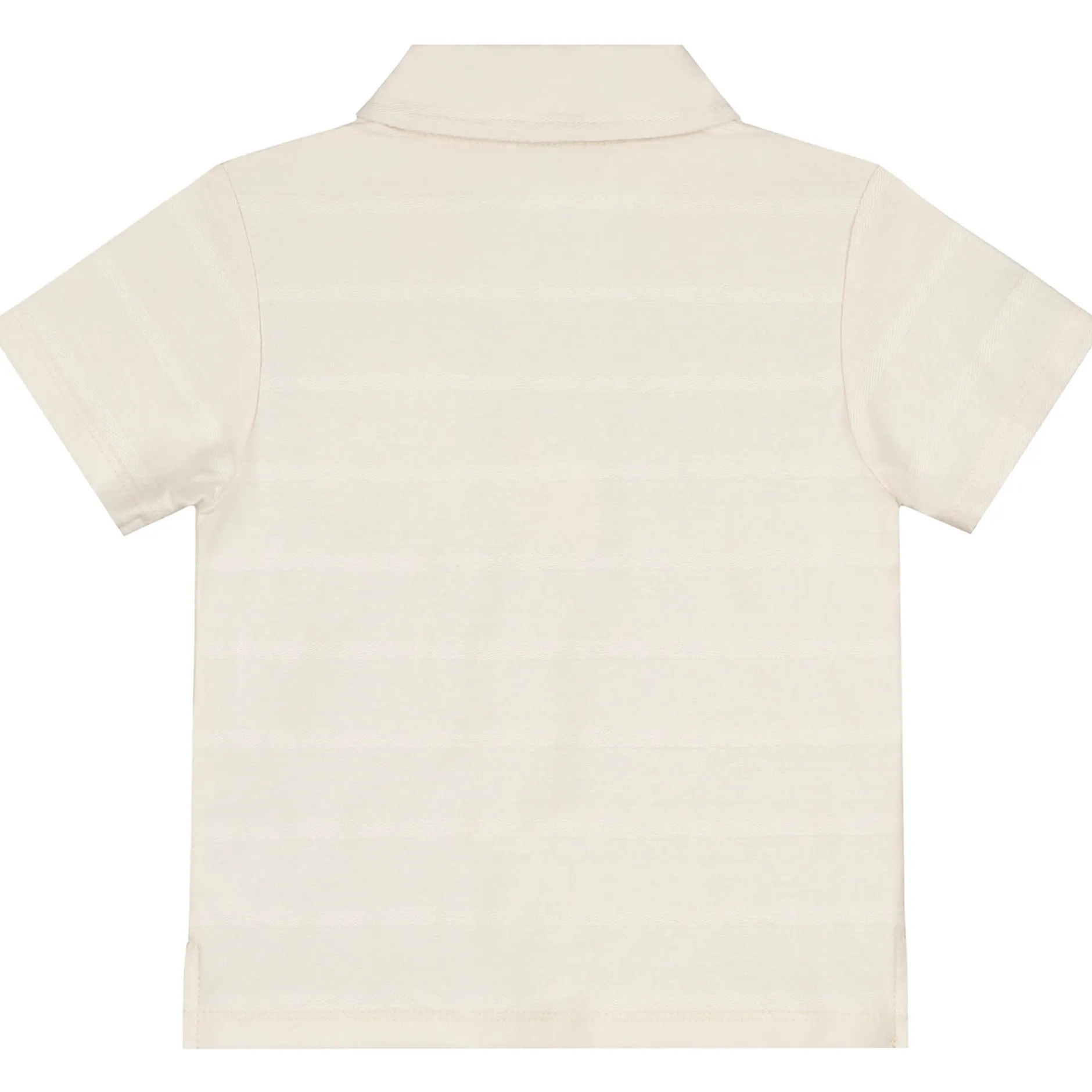 Shirts & Blouses|Shirts & Blouses*Prénatal peuter polo korte mouwen effen beige Dark Off-White