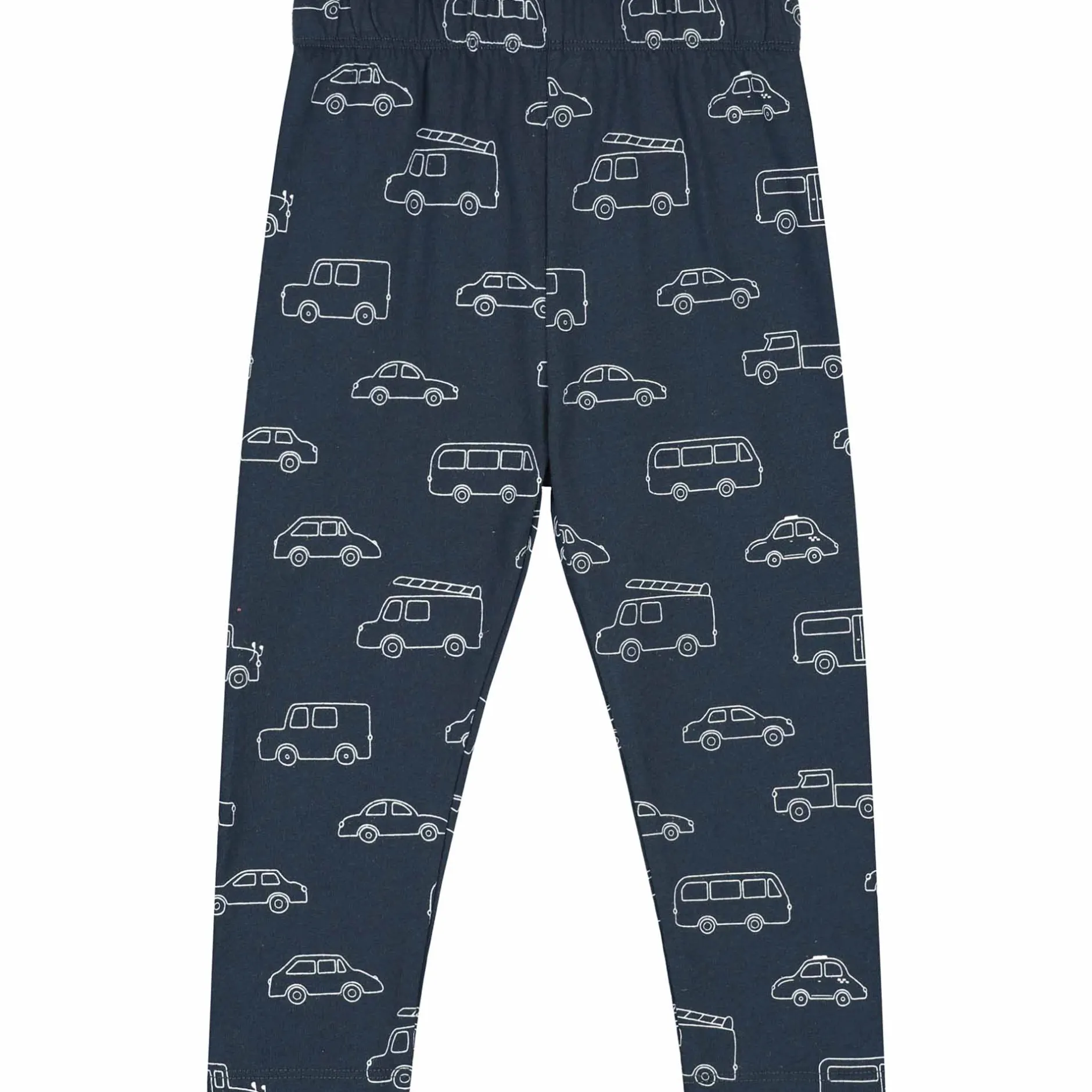 Pyjama's|Pyjama's*Prénatal peuter pyjama auto's blauw Dark Bluegrey
