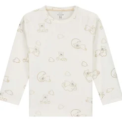 Pyjama's|Pyjama's*Prénatal peuter pyjama beren rib wit Ivory White