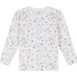 Pyjama's|Pyjama's*Prénatal peuter pyjama bloem wit Ivoor Wit