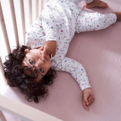 Pyjama's|Pyjama's*Prénatal peuter pyjama bloem wit Ivoor Wit