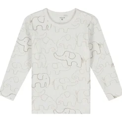 Boxen|Pyjama's*Prénatal peuter pyjama otis rib wit Ivory White