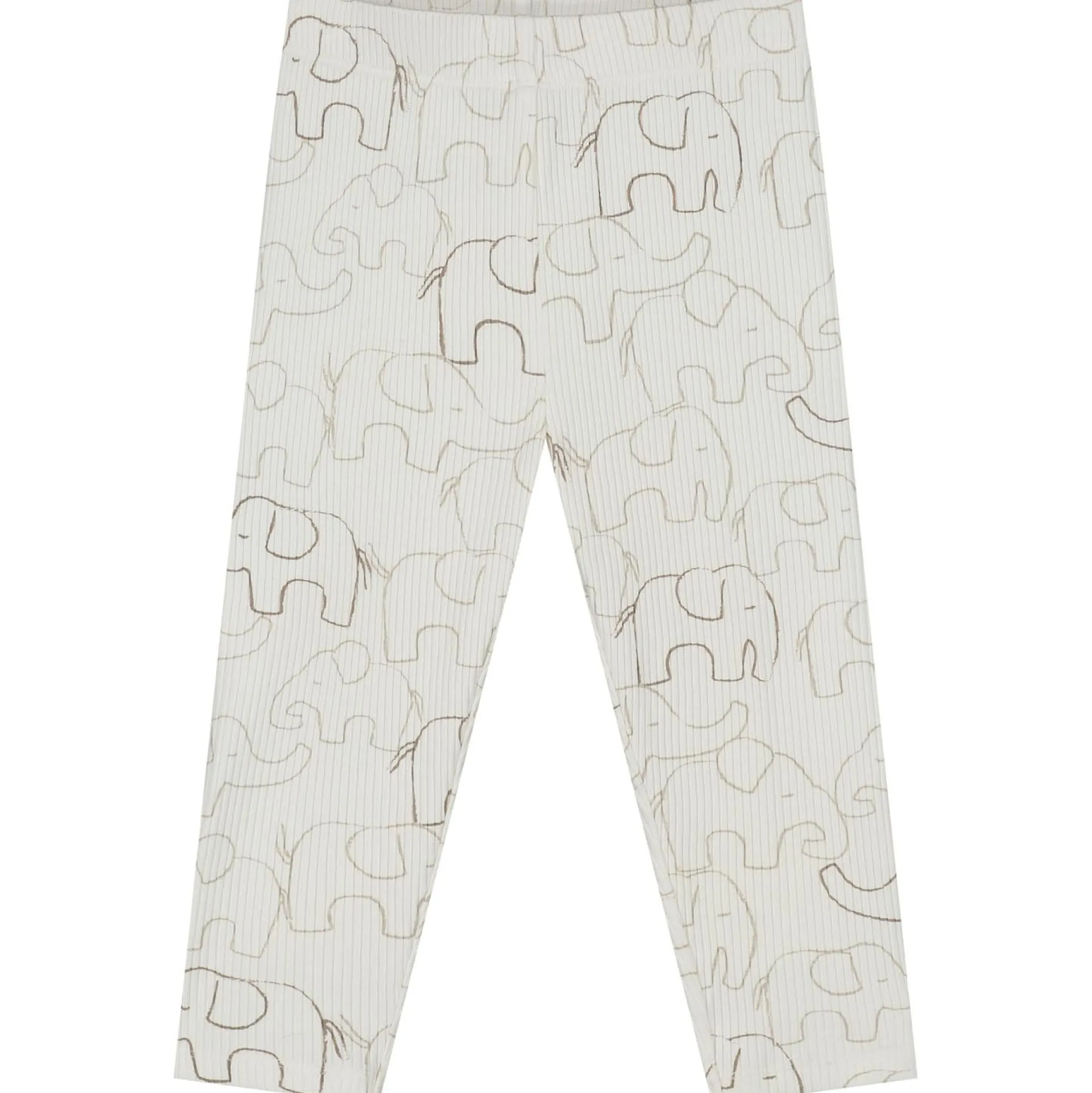 Boxen|Pyjama's*Prénatal peuter pyjama otis rib wit Ivory White