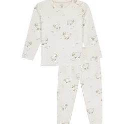 Pyjama's|Pyjama's*Prénatal peuter pyjama Schapen wit Ivory White
