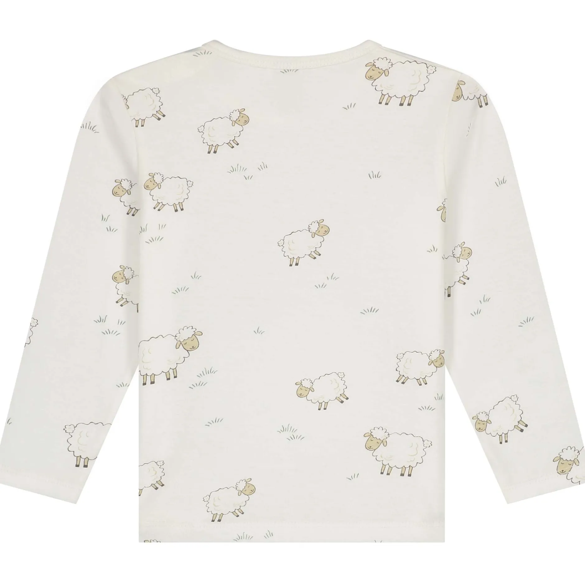 Pyjama's|Pyjama's*Prénatal peuter pyjama Schapen wit Ivory White