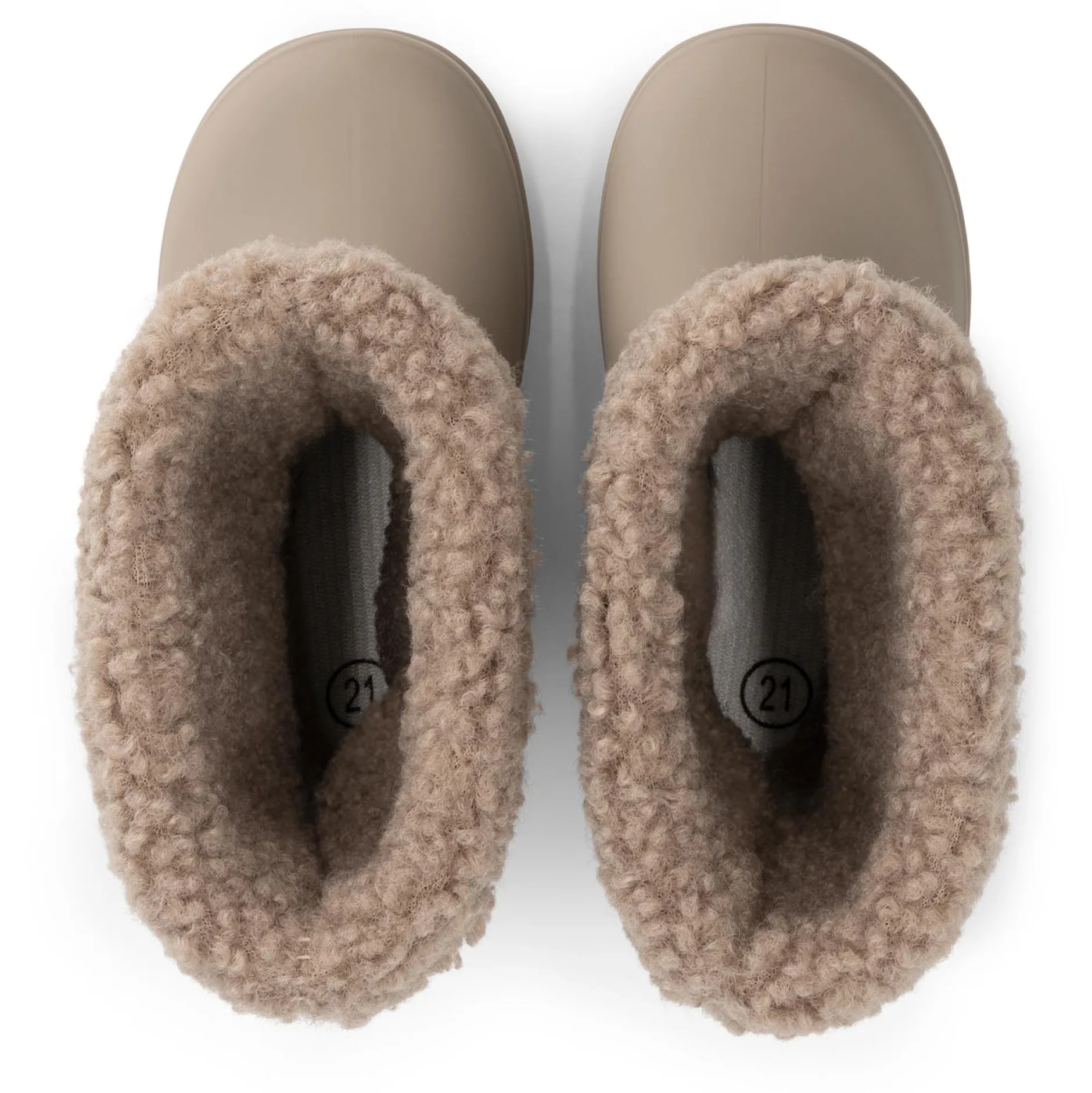 Schoenen & Slofjes|Schoenen & Slofjes*Prénatal peuter regenlaarzen taupe Dark Taupe Brown