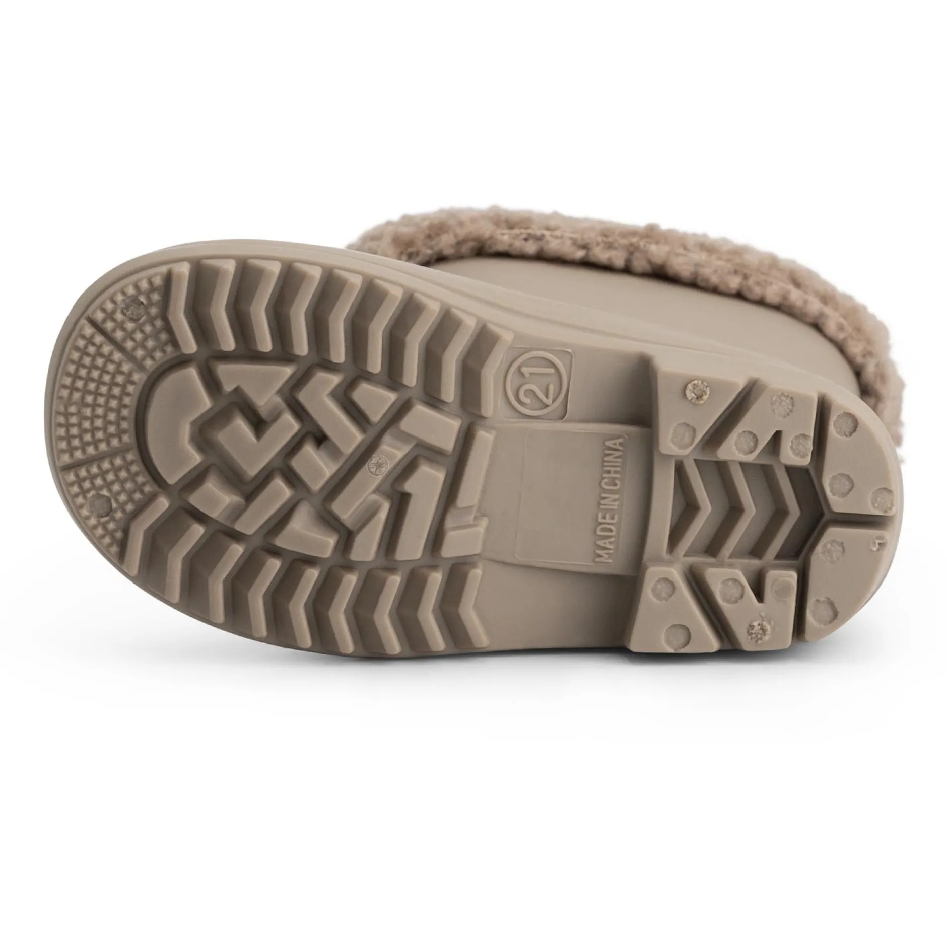 Schoenen & Slofjes|Schoenen & Slofjes*Prénatal peuter regenlaarzen taupe Dark Taupe Brown
