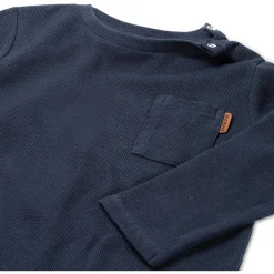 Shirts & Blouses|Shirts & Blouses*Prénatal peuter shirt 2 stuks lange mouwen strepen blauw Dark Bluegrey