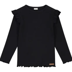 Shirts & Blouses|Shirts & Blouses*Prénatal peuter shirt lange mouwen effen zwart Night Black