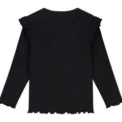 Shirts & Blouses|Shirts & Blouses*Prénatal peuter shirt lange mouwen effen zwart Night Black