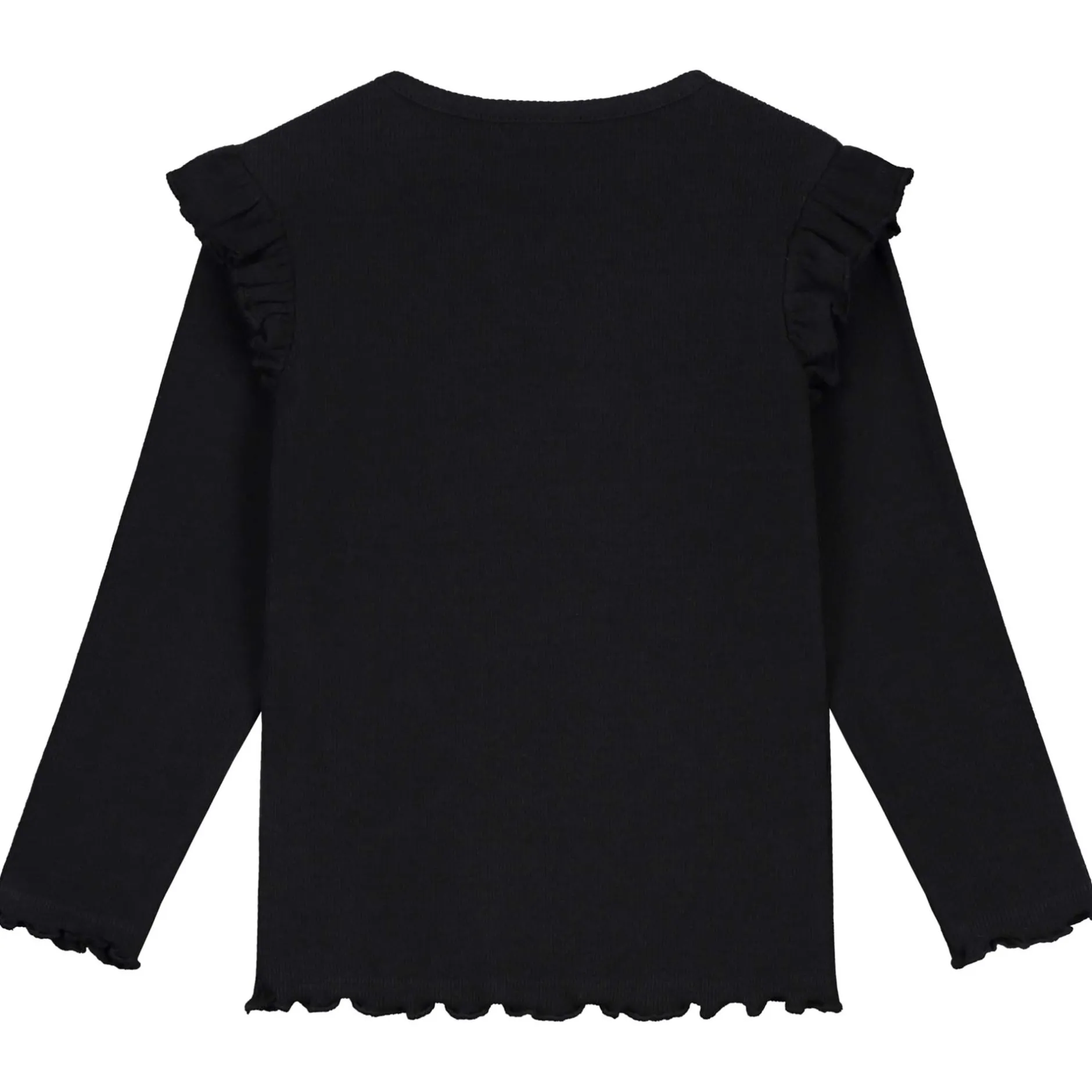 Shirts & Blouses|Shirts & Blouses*Prénatal peuter shirt lange mouwen effen zwart Night Black