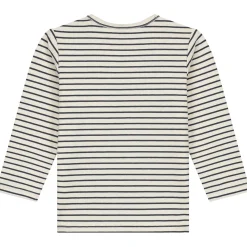 Shirts & Blouses|Shirts & Blouses*Prénatal peuter shirt lange mouwen strepen blauw Dark Bluegrey