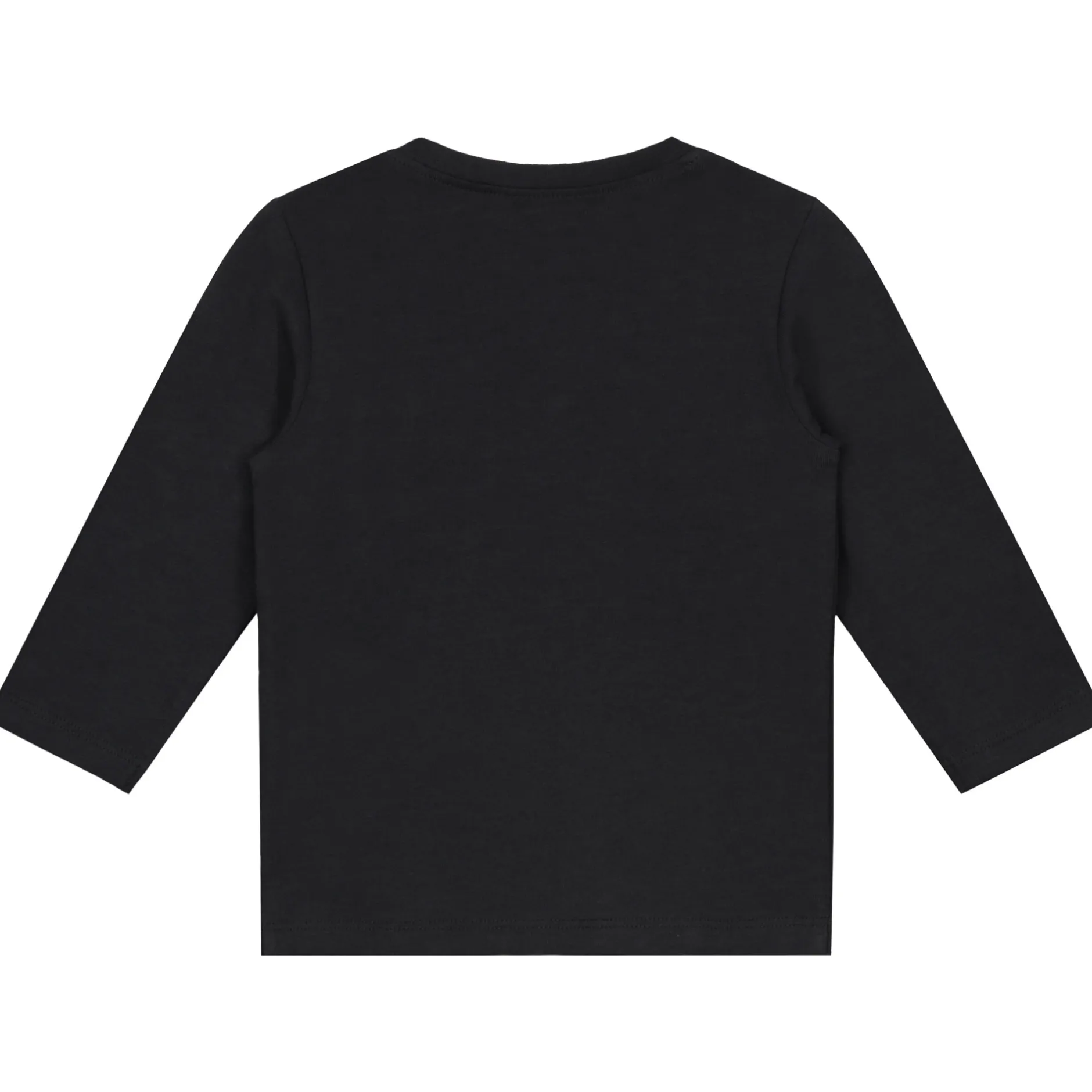 Shirts & Blouses|Shirts & Blouses*Prénatal peuter shirt lange mouwen effen zwart Black