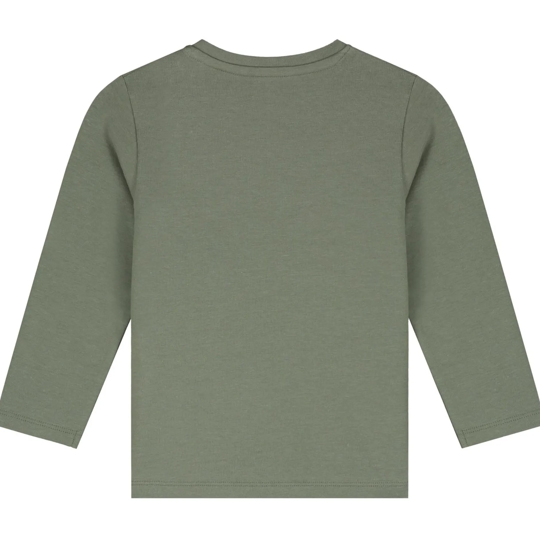 Shirts & Blouses|Shirts & Blouses*Prénatal peuter shirt lange mouwen tekst groen Light Khaki Green