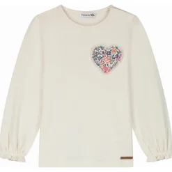 Shirts & Blouses|Shirts & Blouses*Prénatal peuter shirt lange mouwen effen wit Dark Off-White