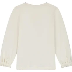 Shirts & Blouses|Shirts & Blouses*Prénatal peuter shirt lange mouwen effen wit Dark Off-White