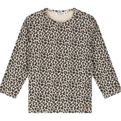 Shirts & Blouses|Shirts & Blouses*Prénatal peuter shirt lange mouwen panterprint beige Almond