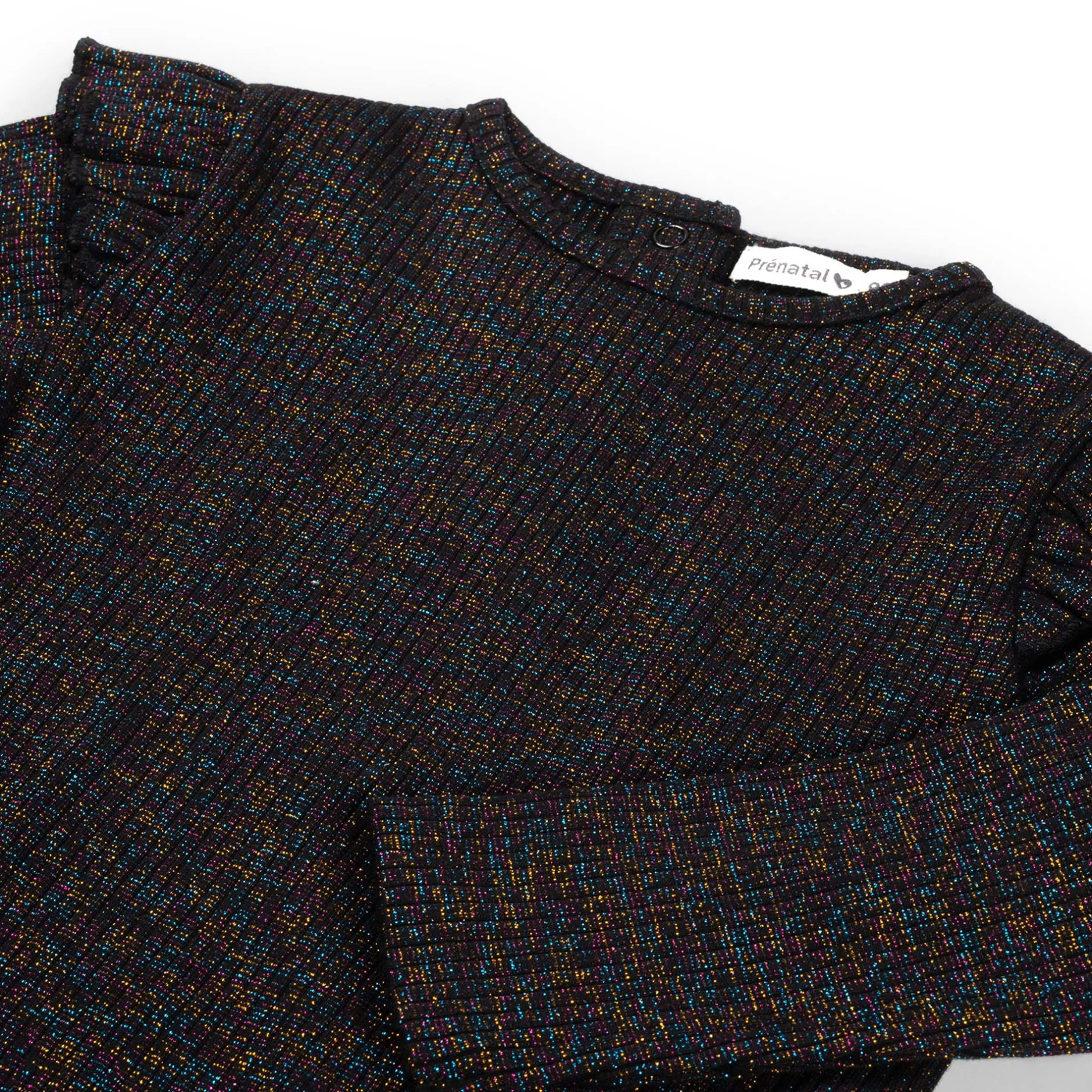 Shirts & Blouses|Shirts & Blouses*Prénatal peuter shirt lange mouwen effen zwart Night Black
