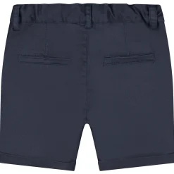 Broeken & Tuinbroeken|Broeken & Leggings*Prénatal peuter short  effen blauw Dark Bluegrey